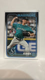 #75 George Kirby Seattle Mariners 2024 Topps Baseball Card