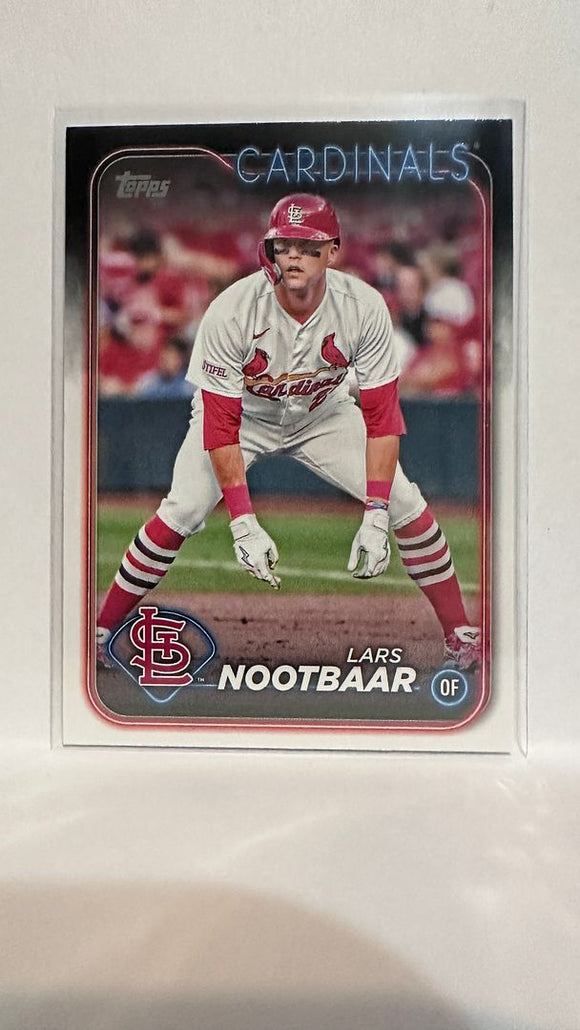 #18 Lars Nootbaar St Louis Cardinals 2024 Topps Baseball Card