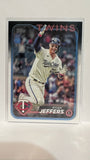 #344 Ryan Jeffers Minnesota Twins 2024 Topps Baseball Card