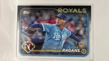 #95 Cole Ragans Kansas City Royals 2024 Topps Baseball Card