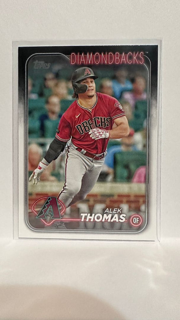 #282 Alek Thomas Arizona Diamondbacks 2024 Topps Baseball Card