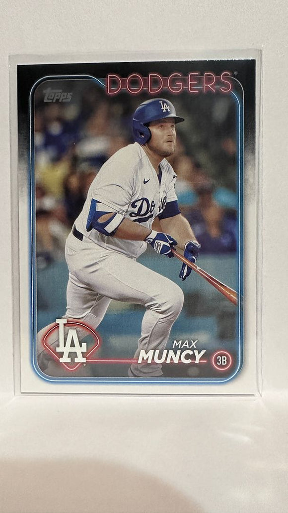 #314 Max Muncy Los Angeles Dodgers 2024 Topps Baseball Card