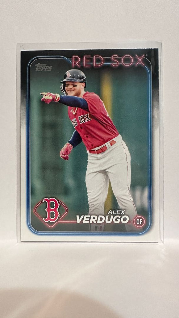 #97 Alex Verdugo Boston Red Sox 2024 Topps Baseball Card