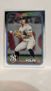 #180 Anthony Volpe Future Stars New York Yankees 2024 Topps Baseball Card