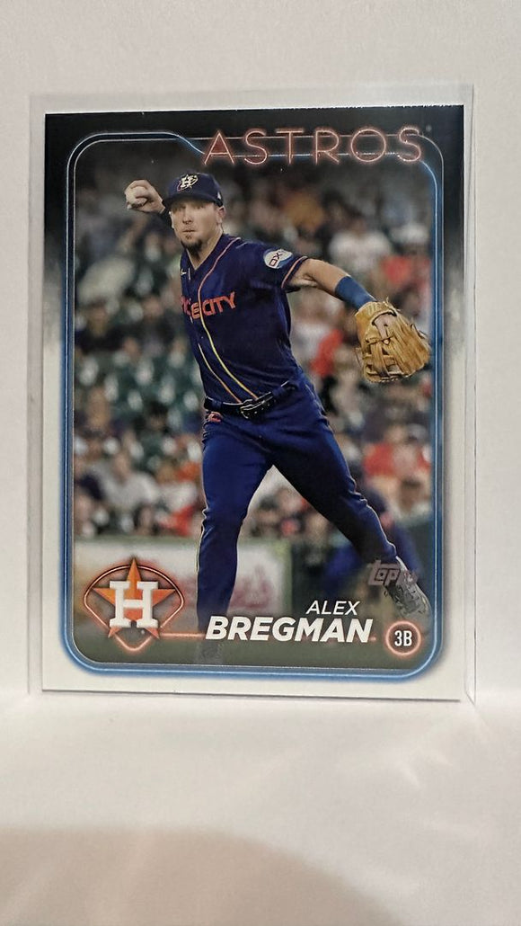 #84 Alex Bregman Houston Astros 2024 Topps Baseball Card