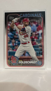 #46 Paul Goldschmidt St Louis Cardinals 2024 Topps Baseball Card