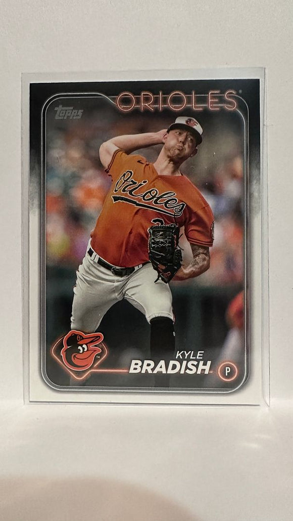 #56 Kyle Bradish Baltimore Orioles 2024 Topps Baseball Card