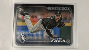 #109 Michael Kopech Chicago White Sox 2024 Topps Baseball Card