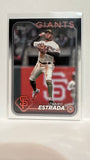 #290 Thairo Estrada San Francisco Giants 2024 Topps Baseball Card