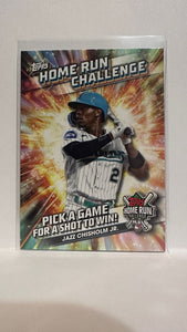 #HRC-30 Jazz Chisholm Jr Home Run Challenge Miami Marlins 2024 Topps Baseball Card