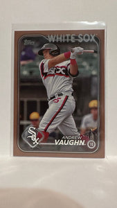 #255 Andrew Vaughn 279/2024 Chicago White Sox 2024 Topps Baseball Card