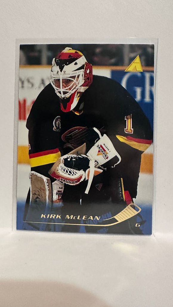 #132 Kirk McLean Vancouver Canucks 95-96 Pinnacle Hockey Card