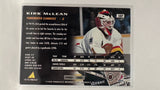 #132 Kirk McLean Vancouver Canucks 95-96 Pinnacle Hockey Card