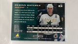 #70 Derian Hatcher Dallas Stars 95-96 Pinnacle Hockey Card