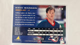 #103 Dave Manson Winnipeg Jets 95-96 Pinnacle Hockey Card