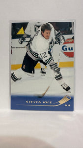 #166 Steven Rice Hartford Whalers 95-96 Pinnacle Hockey Card