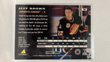 #29 Jeff Brown Vancouver Canucks 95-96 Pinnacle Hockey Card