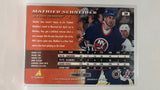 #28 Mathieu Schneider New York Islanders 95-96 Pinnacle Hockey Card