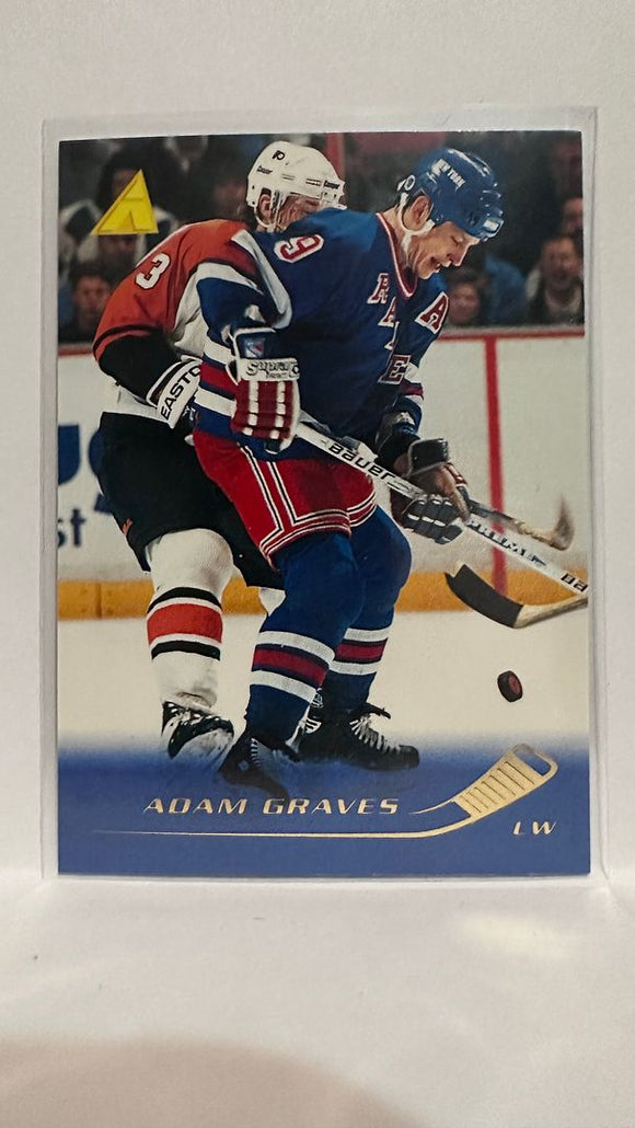 #45 Adam Graves New York Rangers 95-96 Pinnacle Hockey Card