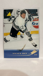 #166 Steven Rice Hartford Whalers 95-96 Pinnacle Hockey Card