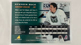 #166 Steven Rice Hartford Whalers 95-96 Pinnacle Hockey Card