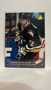 #170 Norm Maciver Pittsburgh Penguins 95-96 Pinnacle Hockey Card