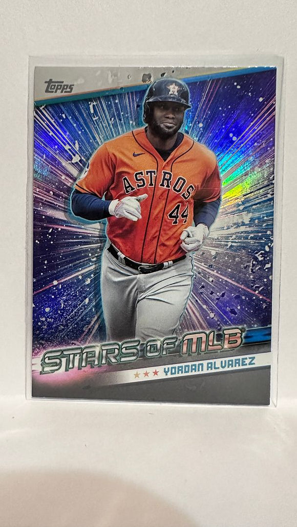 #SMLB-8 Yordan Alvarez Houston Astros 2024 Topps Baseball Card