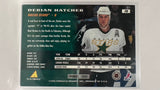 #70 Derian Hatcher Dallas Stars 95-96 Pinnacle Hockey Card