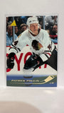 #135 Patrick Poulin Chicago Blackhawks 95-96 Pinnacle Hockey Card