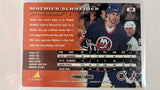 #28 Mathieu Schneider New York Islanders 95-96 Pinnacle Hockey Card