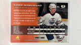 #76 Todd Marchant Edmonton Oilers 95-96 Pinnacle Hockey Card