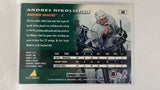 #98 Andrei Nikolishin Hartford Whalers 95-96 Pinnacle Hockey Card