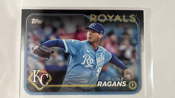 #95 Cole Ragans Kansas City Royals 2024 Topps Baseball Card