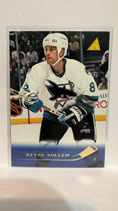 #146 Kevin Miller San Jose Sharks 95-96 Pinnacle Hockey Card