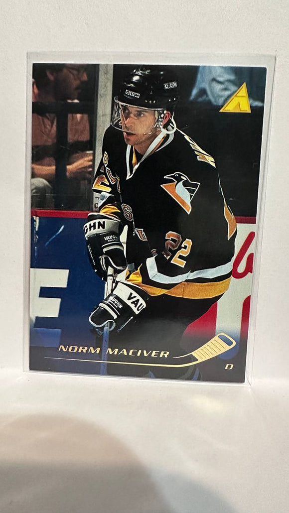 #170 Norm Maciver Pittsburgh Penguins 95-96 Pinnacle Hockey Card