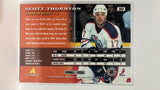 #162 Scott Thorton Edmonton Oilers 95-96 Pinnacle Hockey Card