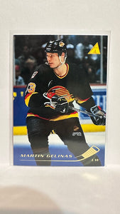 #161 Martin Gelinas Vancouver Canucks 95-96 Pinnacle Hockey Card