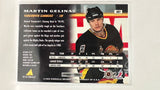 #161 Martin Gelinas Vancouver Canucks 95-96 Pinnacle Hockey Card