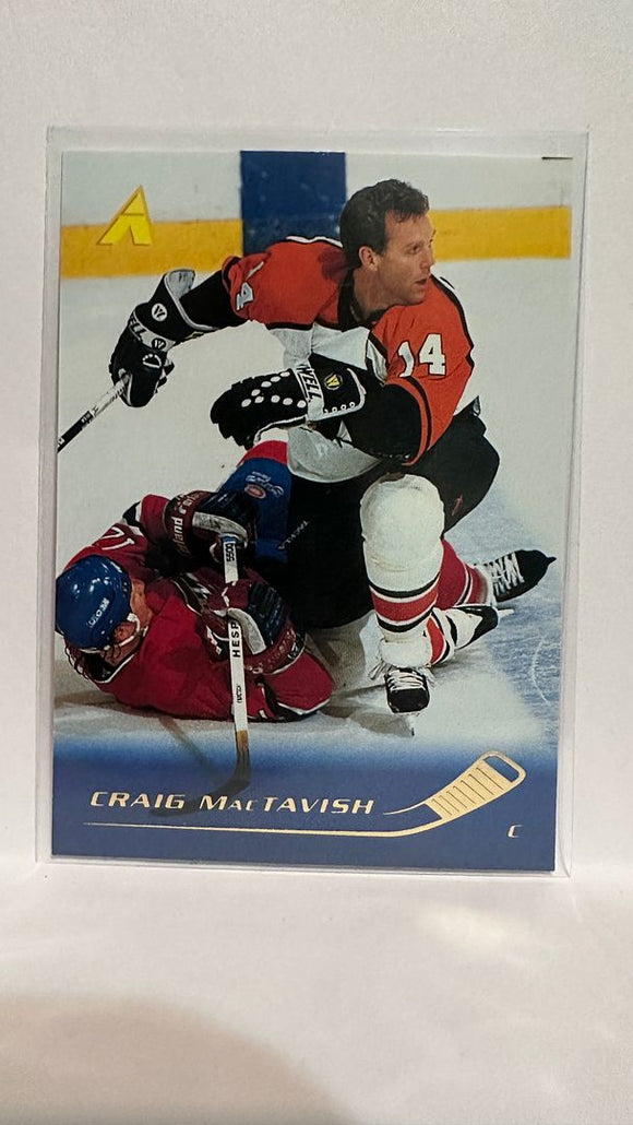 #148 Craig MacTavish Philadelphia Flyers 95-96 Pinnacle Hockey Card