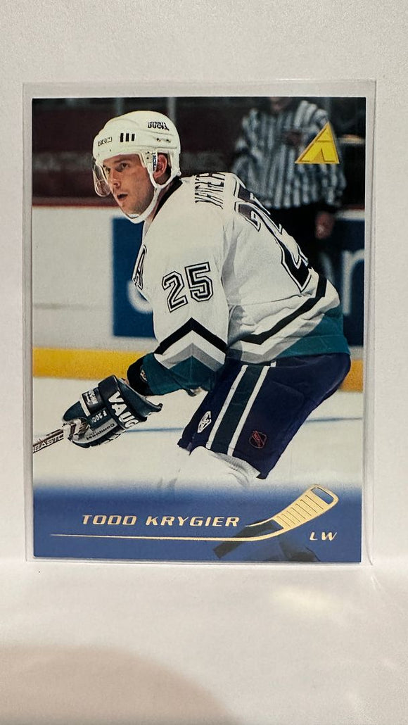 #183 Todd Krygier Anaheim Ducks 95-96 Pinnacle Hockey Card