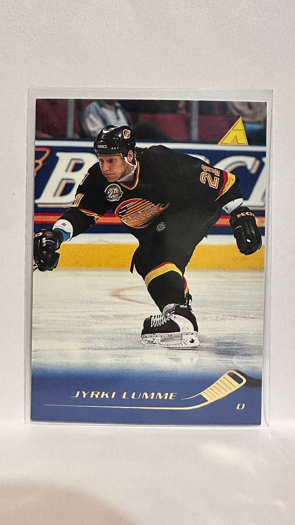 #73 Jyrki Lumme Vancouver Canucks 95-96 Pinnacle Hockey Card