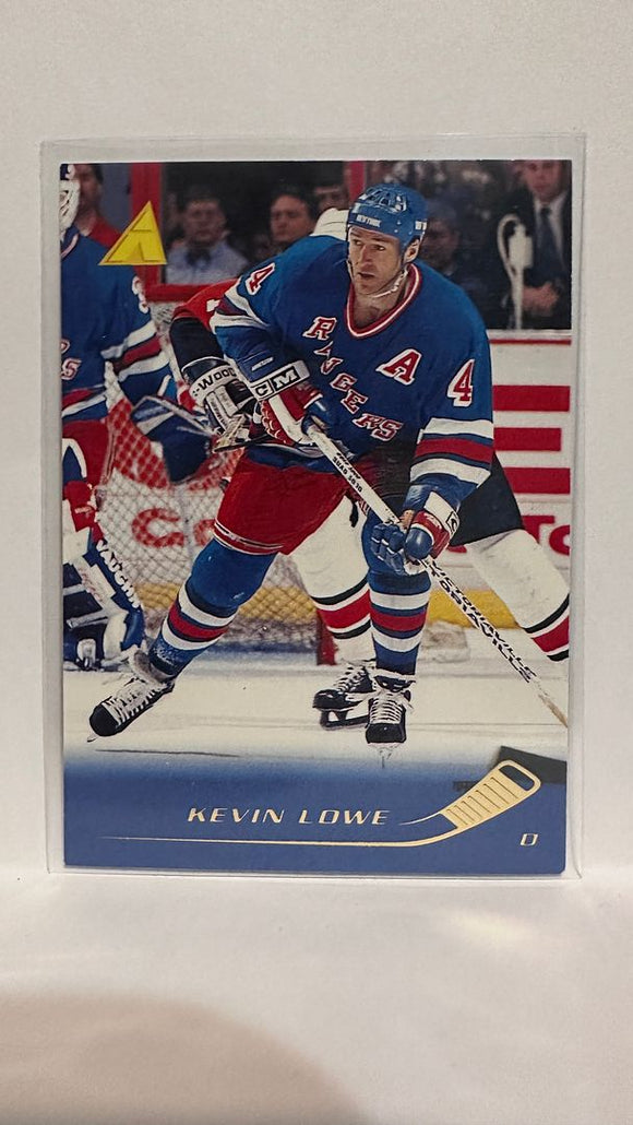 #89 Kevin Lowe New York Rangers 95-96 Pinnacle Hockey Card