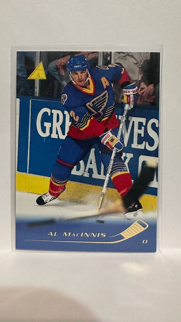 #79 Al MacInnis   St Louis Blues 95-96 Pinnacle Hockey Card