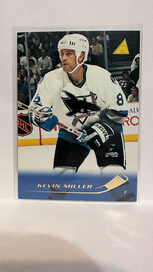 #146 Kevin Miller San Jose Sharks 95-96 Pinnacle Hockey Card