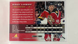 #199 Dave Lowry Florida Panthers 95-96 Pinnacle Hockey Card