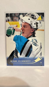 #173 Wade Flaherty San Jose Sharks 95-96 Pinnacle Hockey Card