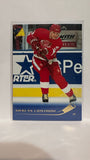 #180 Nicklas Lidstrom Detroit Red Wings 95-96 Pinnacle Hockey Card