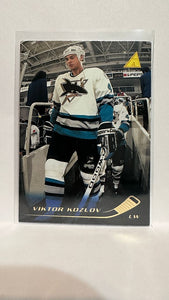 #99 Viktor Kozlov San Jose Sharks 95-96 Pinnacle Hockey Card