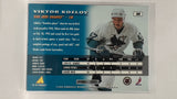 #99 Viktor Kozlov San Jose Sharks 95-96 Pinnacle Hockey Card