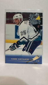 #183 Todd Krygier Anaheim Ducks 95-96 Pinnacle Hockey Card